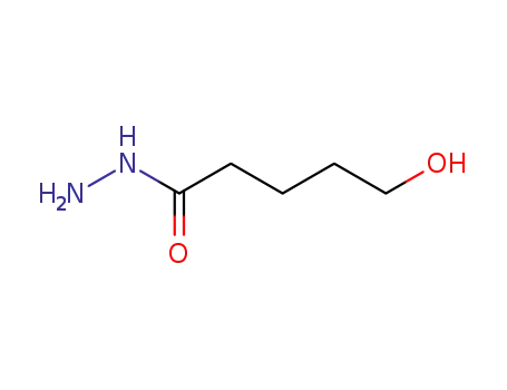 Molecular Structure of 2034-25-5 (5-hydroxypentanehydrazide)