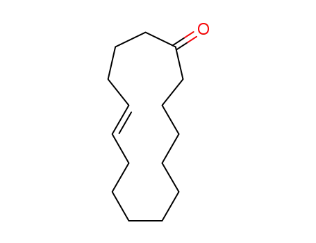 Molecular Structure of 57969-18-3 (trans-cyclopentadec-5-enone)
