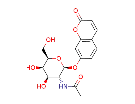 7-((2-Acetamido-2-deoxy-beta-D-galactopyranosyl)oxy)-4-methyl-2H-1-benzopyran-2-one
