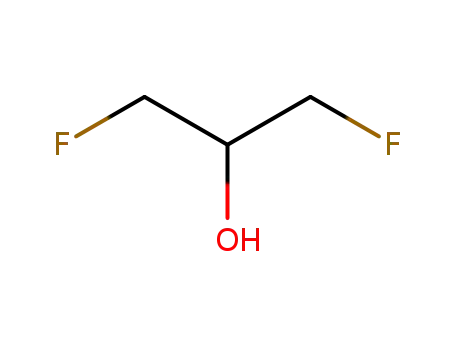 Molecular Structure of 453-13-4 (1,3-Difluoro-2-propanol)
