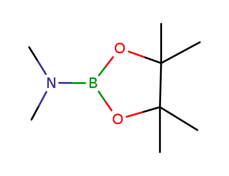 Molecular Structure of 557087-01-1 (2-dimethylamino-4,4,5,5-tetramethyl-1,3,2-dioxaborolane)