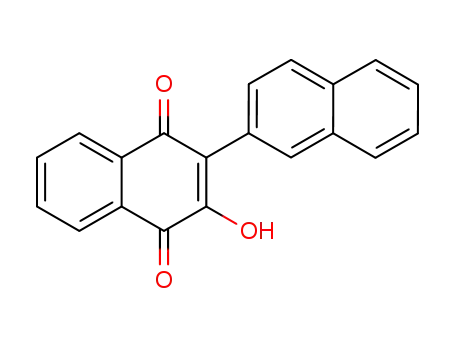 Molecular Structure of 18100-07-7 ([2,2'-Binaphthalene]-1,4-dione,3-hydroxy-)