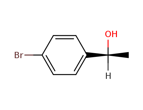 100760-04-1,(S)-4-Bromo-alpha-methylbenzyl alcohol,Benzenemethanol,4-bromo-a-methyl-, (S)-;(-)-1-(4-Bromophenyl)ethanol;(-)-1-(p-Bromophenyl)ethanol;(S)-1-(4-Bromophenyl)ethanol;(S)-1-p-Bromophenylethanol;(aS)-4-Bromo-a-methylbenzenemethanol;