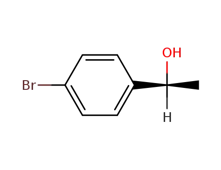 Molecular Structure of 76155-78-7 ((R)-4-Bromo-alpha-methylbenzyl alcohol)