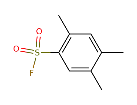 Molecular Structure of 445-09-0 (Benzenesulfonyl fluoride, 2,4,5-trimethyl-)