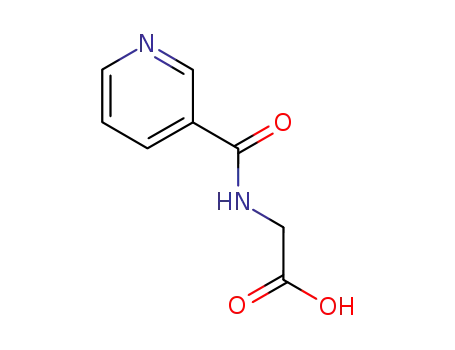 Molecular Structure of 583-08-4 (NICOTINOYL-GLYCINE)