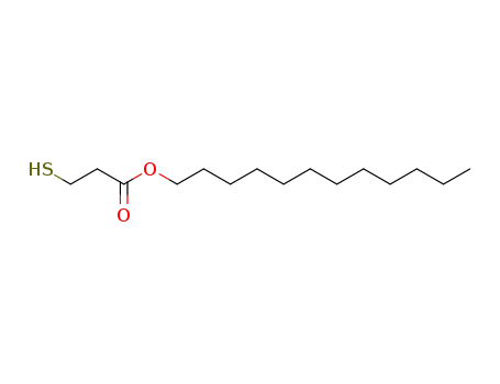 Molecular Structure of 6380-71-8 (DODECYL 3-MERCAPTOPROPIONATE)