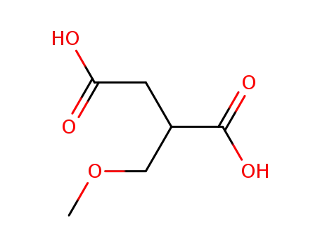 Molecular Structure of 81949-89-5 (methoxymethyl-succinic acid)