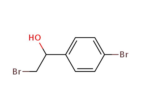 Molecular Structure of 117465-34-6 (2-bromo-1-(4-bromophenyl)ethanol)