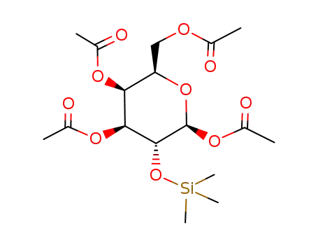 1,3,4,6-tetra-O-acetyl-2-O-trimethylsilyl-β-D-galactopyranose
