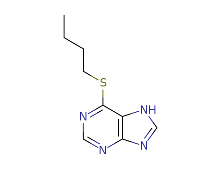 9H-Purine,6-(butylthio)- cas  5069-82-9