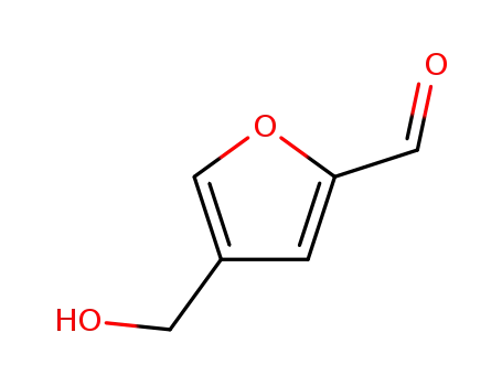 Molecular Structure of 158360-01-1 (2-Furancarboxaldehyde, 4-(hydroxymethyl)-)