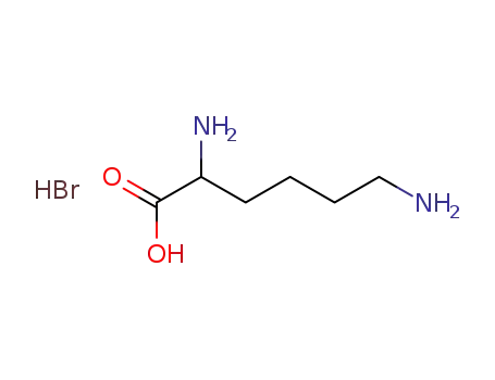 Molecular Structure of 61686-24-6 (lysine hydrobromide)