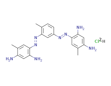 1,3-Benzenediamine,4,4'-[(4-methyl-1,3-phenylene)bis(2,1-diazenediyl)]bis[6-methyl-, hydrochloride(1:2)(5421-66-9)