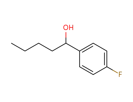 Molecular Structure of 3913-55-1 (1-(4-fluorophenyl)pentan-1-ol)