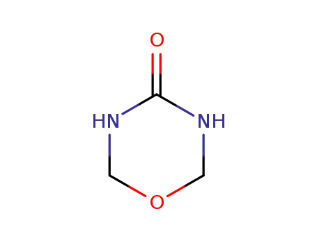 Molecular Structure of 542-29-0 (tetrahydro-4H-1,3,5-oxadiazin-4-one)