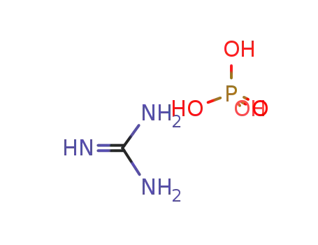 Molecular Structure of 5423-22-3 (Guanidinium dihydrogen phosphate)