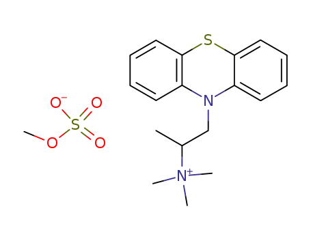 Molecular Structure of 58-34-4 (thiazinamium metilsulfate)
