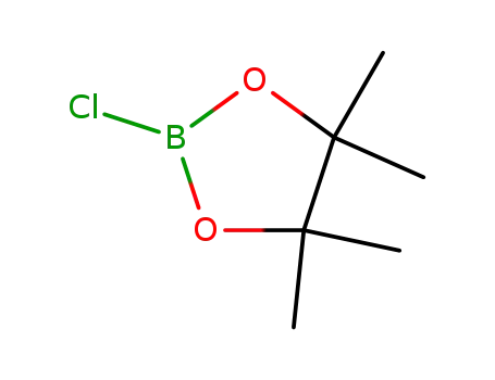 Molecular Structure of 67975-91-1 (1,3,2-Dioxaborolane, 2-chloro-4,4,5,5-tetramethyl-)