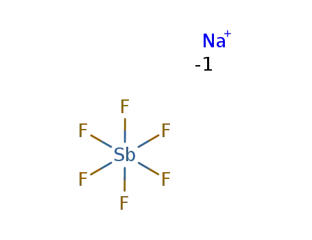 Molecular Structure of 16925-25-0 (Sodium hexafluoroantimonate)