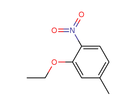 Molecular Structure of 102871-93-2 (Benzene, 2-ethoxy-4-methyl-1-nitro-)