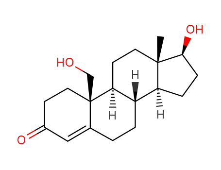Molecular Structure of 2126-37-6 (19-HYDROXYTESTOSTERONE)