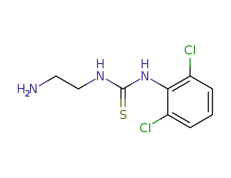 Molecular Structure of 65295-68-3 (1-(2-aminoethyl)-3-(2,6-dichlorophenyl)thiourea)