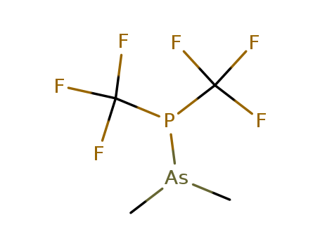 Phosphine, (dimethylarsino)bis(trifluoromethyl)-