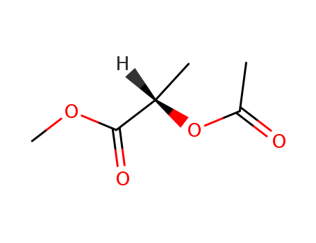 Propanoic acid, 2-(acetyloxy)-, methyl ester, (S)-
