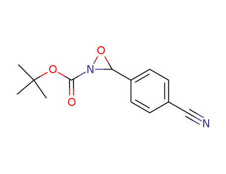 150884-56-3,N-BOC-3-(4-CYANOPHENYL)OXAZIRIDINE,2-Oxaziridinecarboxylicacid, 3-(4-cyanophenyl)-, 1,1-dimethylethyl ester, trans-