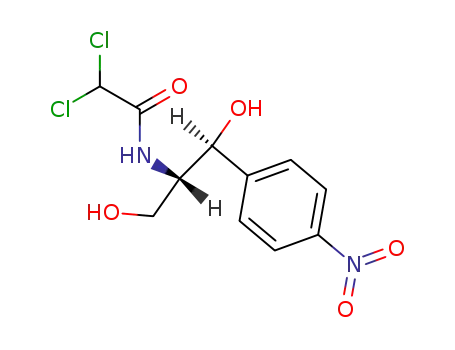 Molecular Structure of 2787-09-9 (CHLORAMPHENICOL)