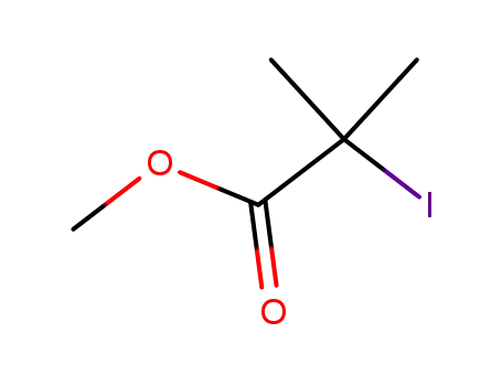 Molecular Structure of 67194-53-0 (Methyl 2-iodo-2-Methylpropionate)