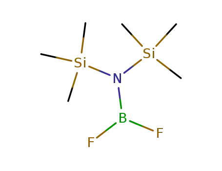 Molecular Structure of 2251-46-9 (Boranamine, 1,1-difluoro-N,N-bis(trimethylsilyl)-)