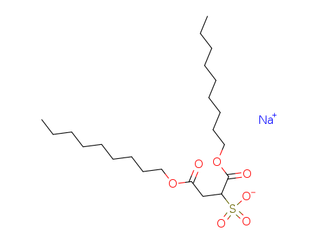 Butanedioic acid,2-sulfo-, 1,4-dinonyl ester, sodium salt (1:1)