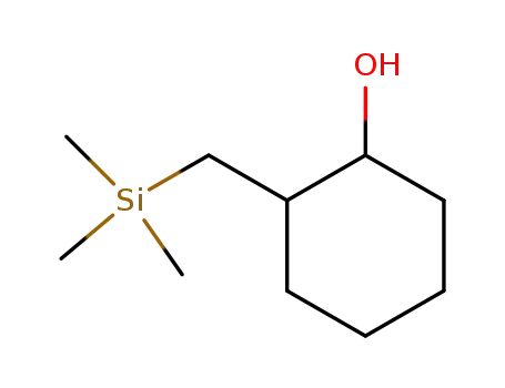 Molecular Structure of 99522-16-4 (2-Trimethylsilanylmethyl-cyclohexanol)