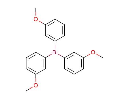 Molecular Structure of 95149-16-9 (tris-(3-methoxy-phenyl)-bismuthane)