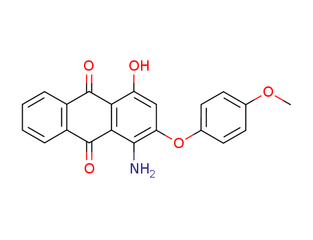 9,10-Anthracenedione,1-amino-4-hydroxy-2-(4-methoxyphenoxy)-
