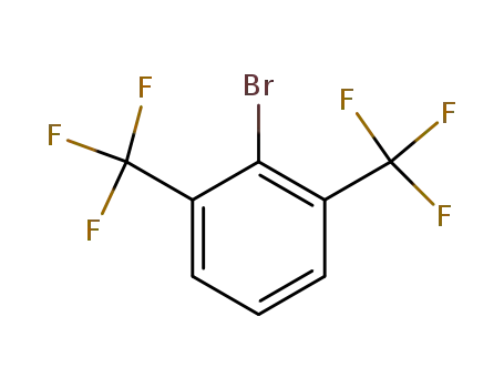Molecular Structure of 118527-30-3 (2,6-Bis(trifluoromethyl)bromobenzene)