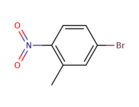 Molecular Structure of 52414-98-9 (4-BROMO-2-METHYL-1-NITROBENZENE)