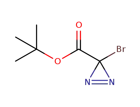 Molecular Structure of 1351865-61-6 (tert-butyl 3-bromodiazirine-3-carboxylate)
