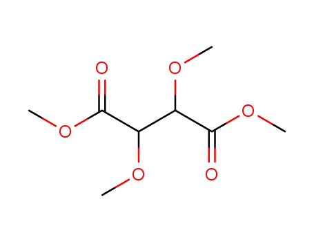 Molecular Structure of 72719-00-7 (dimethyl 2,3-dimethoxybutanedioate)