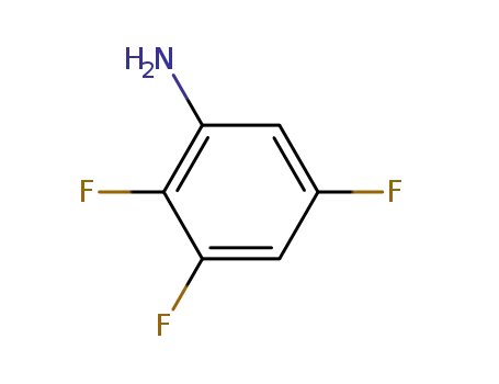 Molecular Structure of 363-80-4 (2,3,5-TRIFLUOROANILINE)