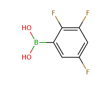 Molecular Structure of 247564-73-4 (2,3,5-Trifluorophenylboronic acid)