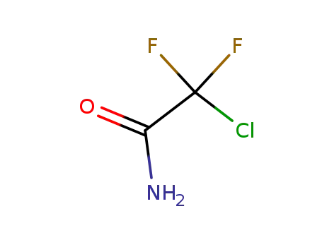 Molecular Structure of 354-28-9 (Chlorodifluoroacetamide)