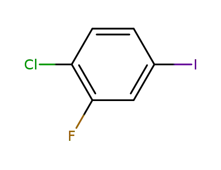 Molecular Structure of 202982-67-0 (4-CHLORO-3-FLUOROIODOBENZENE)