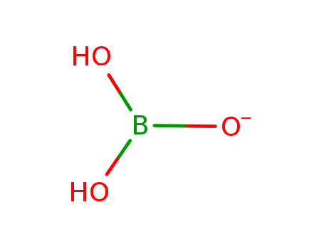 Molecular Structure of 39201-27-9 (Borate (BO33-),dihydrogen (9CI))