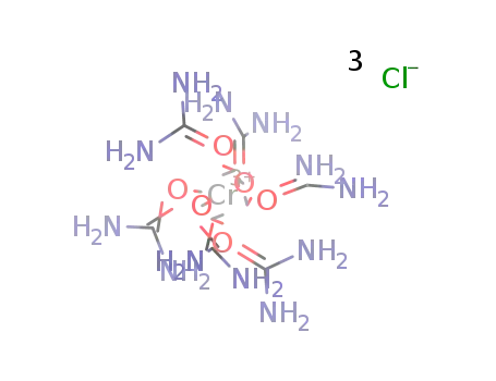 Molecular Structure of 14023-01-9 (chromium(3+) chloride - urea (1:3:6))