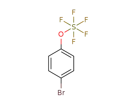 Molecular Structure of 344455-90-9 (4-bromo-1-oxypentafluorosulfanylbenzene)