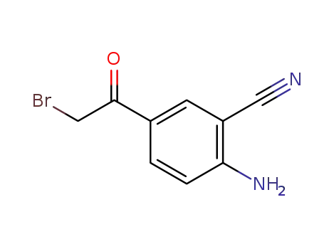 2-Amino-5-(bromoacetyl)benzonitrile
