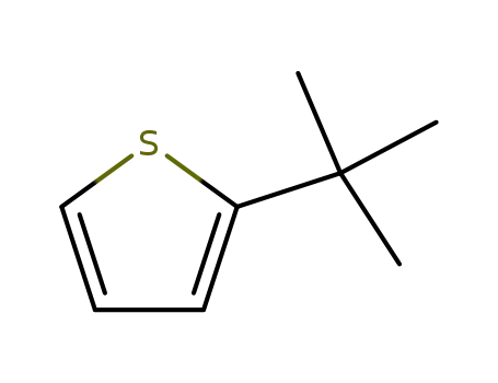 Molecular Structure of 1689-78-7 (2-T-BUTYLTHIOPHENE)
